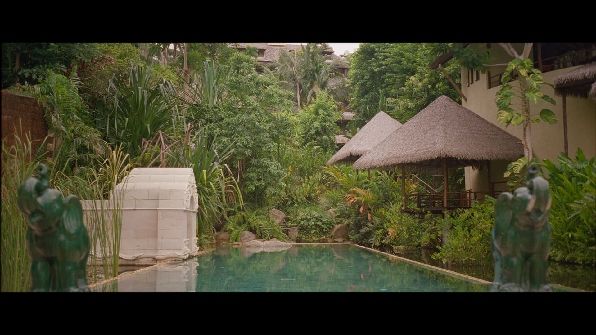 Tropische Natur im Kamalaya auf Koh Samui Thailand